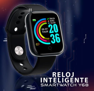 RELOJ INTELIGENTE SMARTWATCH Y68