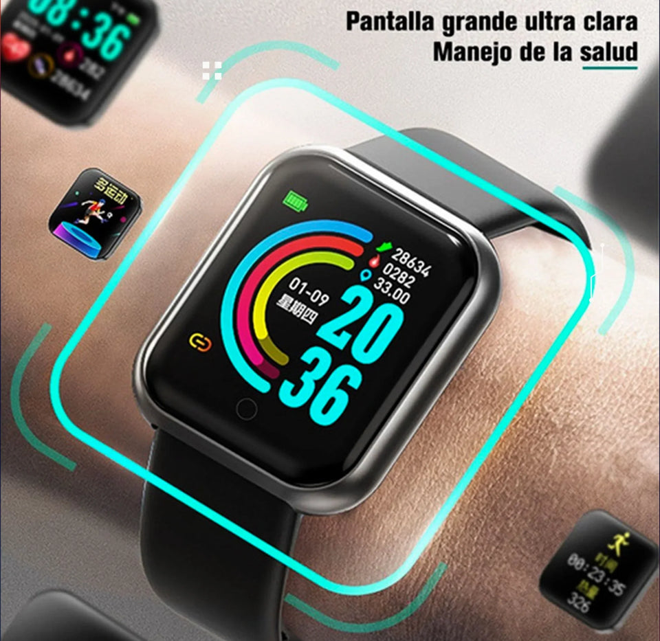 RELOJ INTELIGENTE SMARTWATCH Y68