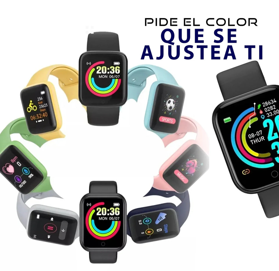 RELOJ INTELIGENTE SMARTWATCH Y68