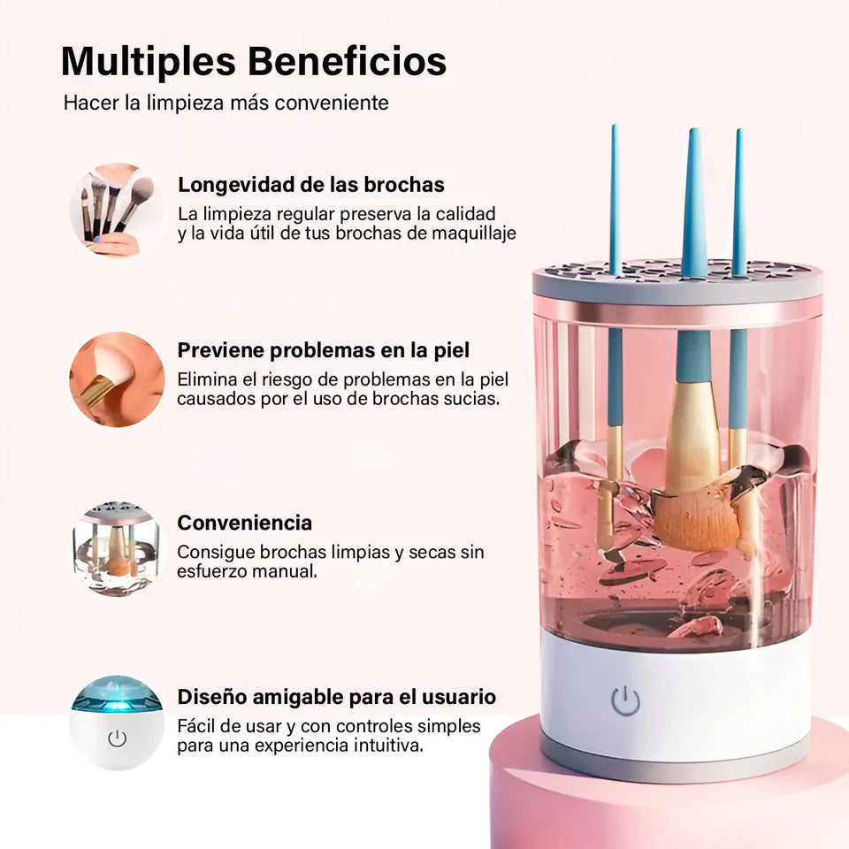 Limpiador Eléctrico de Brochas: Sencillo, Rápido y Eficaz