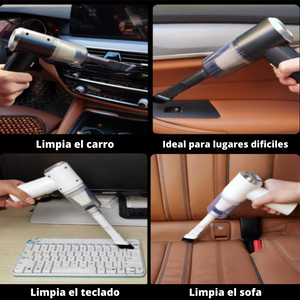 Aspiradora inteligente recargable USB para carros y hogar