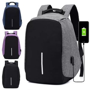 Mochila antirrobo con carga USB multifuncional