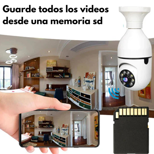 Cámara de Seguridad Inteligente FULL HD WiFi